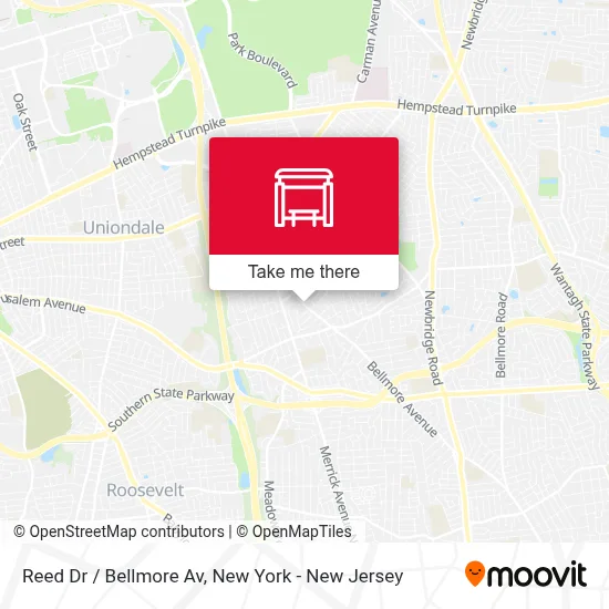 Reed Dr / Bellmore Av map