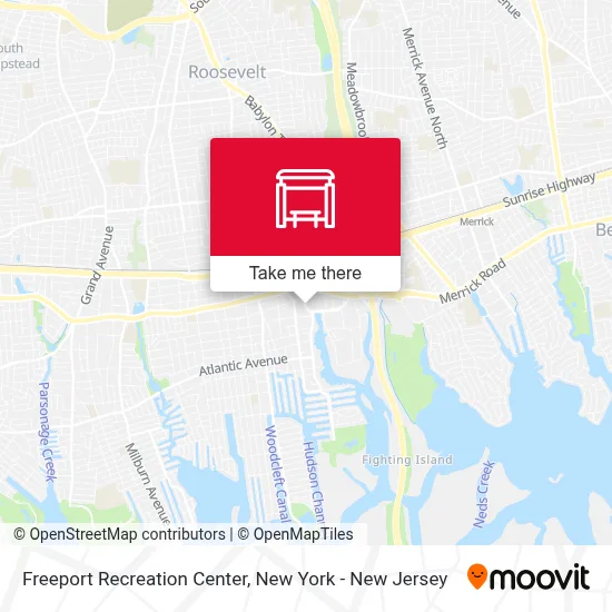 Freeport Recreation Center map