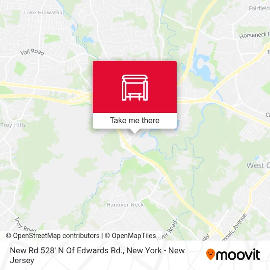 New Rd 528' N Of Edwards Rd. map