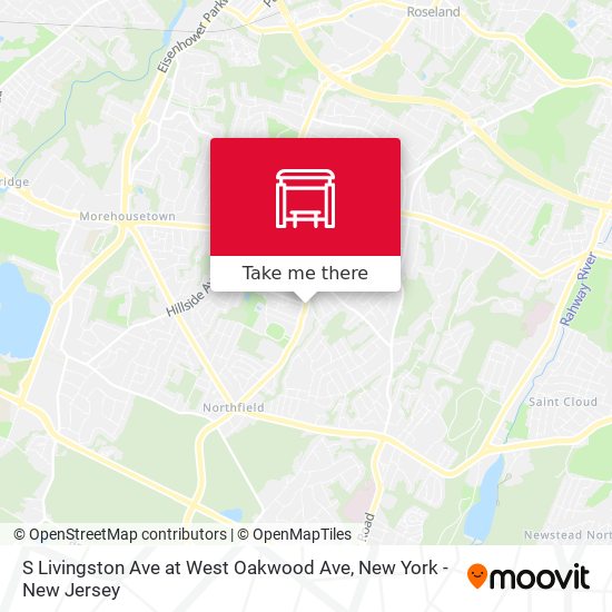 S Livingston Ave at West Oakwood Ave map