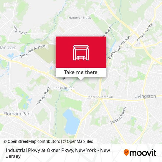 Industrial Pkwy at Okner Pkwy map
