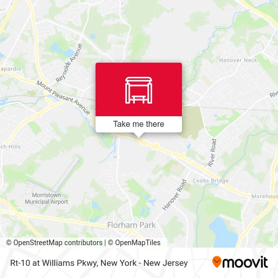 Rt-10 at Williams Pkwy map