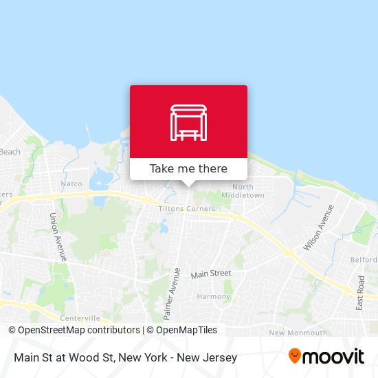 Mapa de Main St at Wood St
