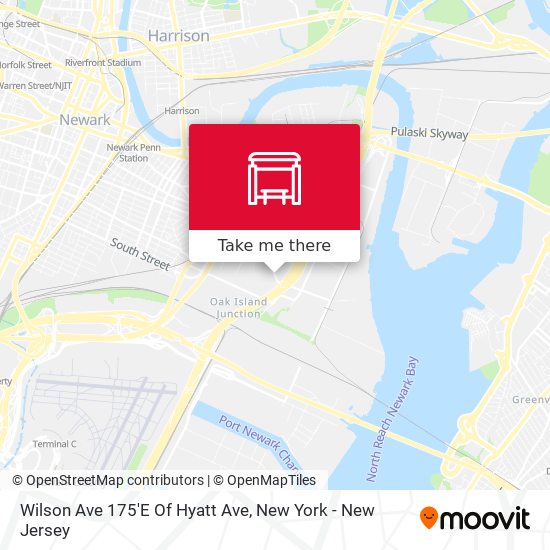 Wilson Ave 175'E Of Hyatt Ave map