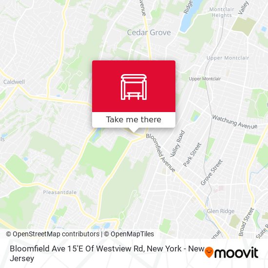 Bloomfield Ave 15'E Of Westview Rd map