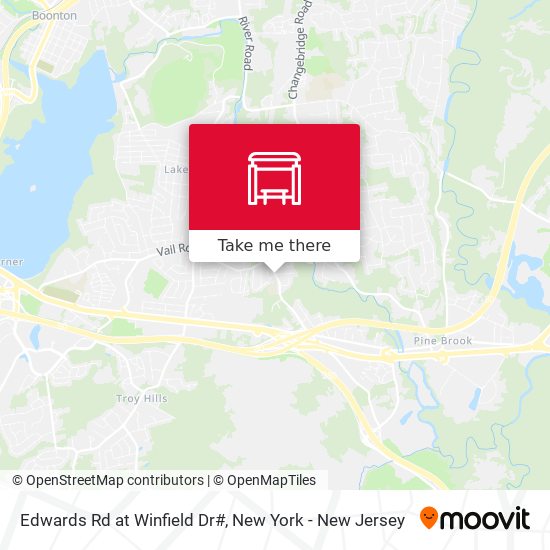 Mapa de Edwards Rd at Winfield Dr#