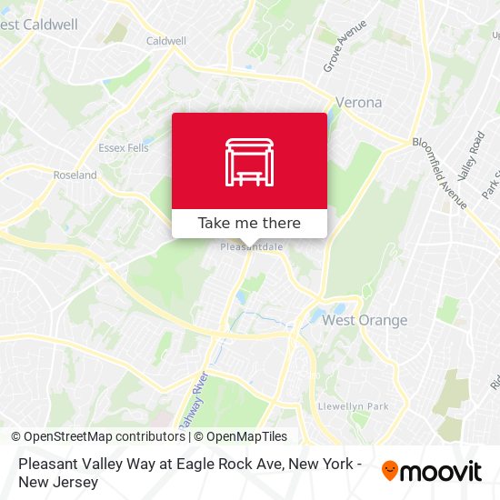Pleasant Valley Way at Eagle Rock Ave map