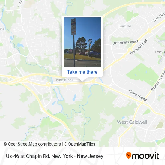 Us-46 at Chapin Rd map