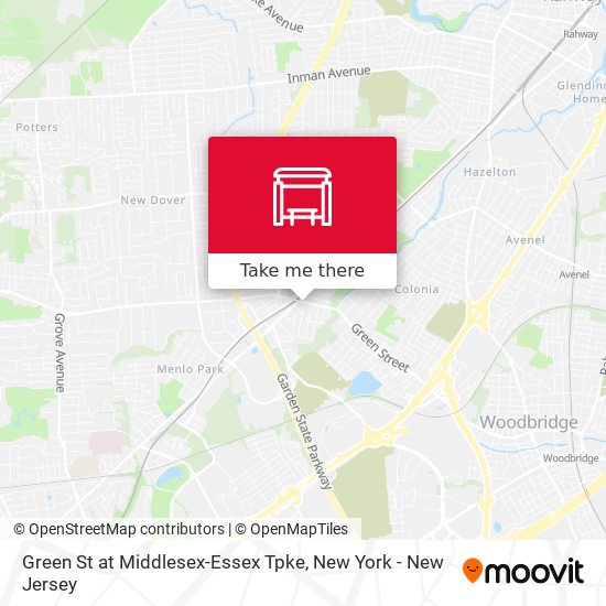 Mapa de Green St at Middlesex-Essex Tpke