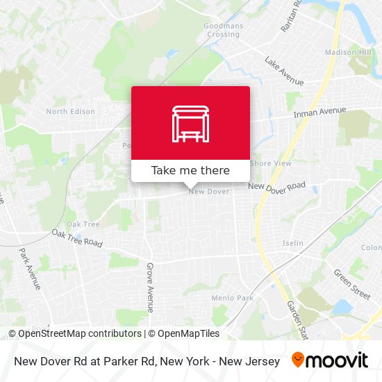 Mapa de New Dover Rd at Parker Rd