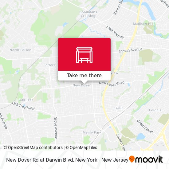 New Dover Rd at Darwin Blvd map