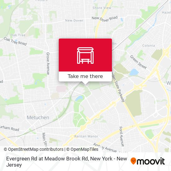 Mapa de Evergreen Rd at Meadow Brook Rd