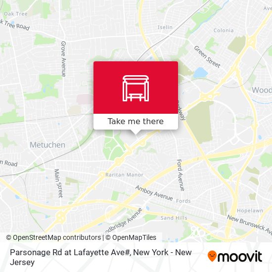 Parsonage Rd at Lafayette Ave# map