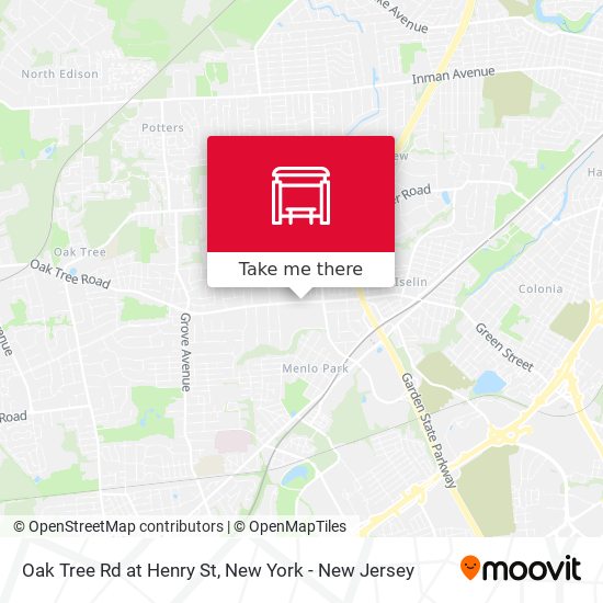 Mapa de Oak Tree Rd at Henry St