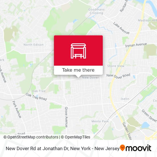 New Dover Rd at Jonathan Dr map