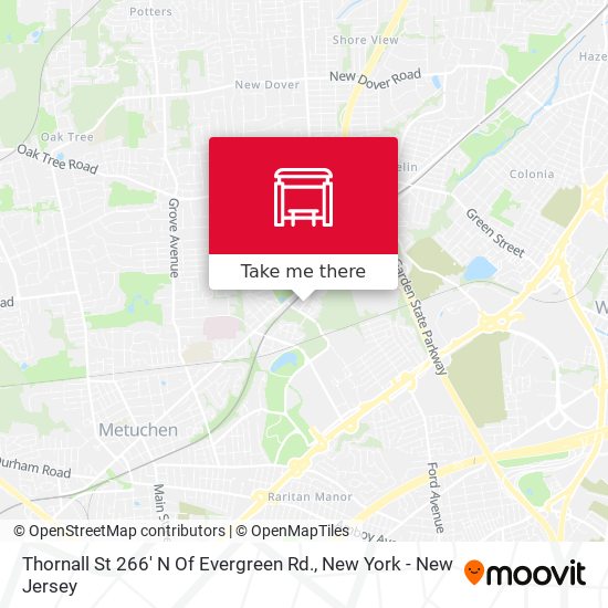 Thornall St 266' N Of Evergreen Rd. map