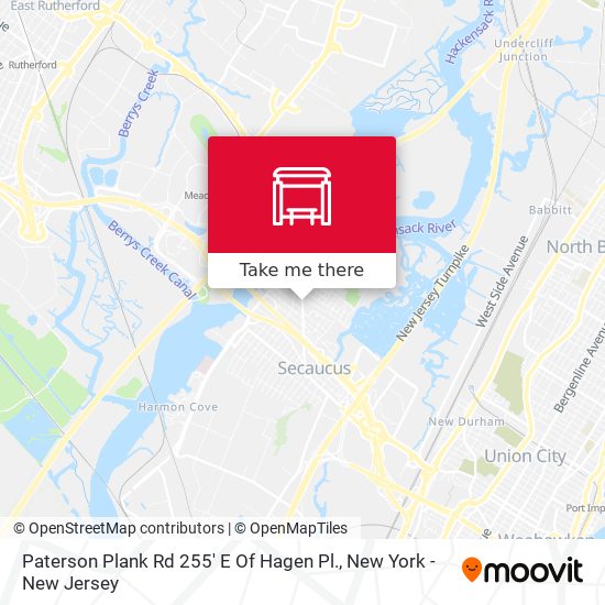 Paterson Plank Rd 255' E Of Hagen Pl. map