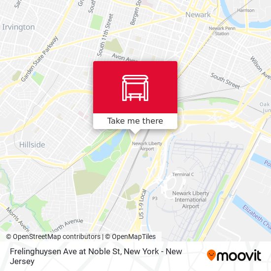 Mapa de Frelinghuysen Ave at Noble St