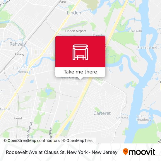 Mapa de Roosevelt Ave at Clauss St