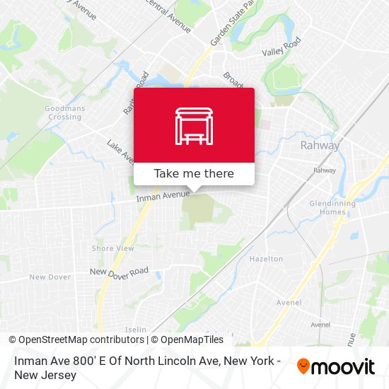 Inman Ave 800' E Of North Lincoln Ave map