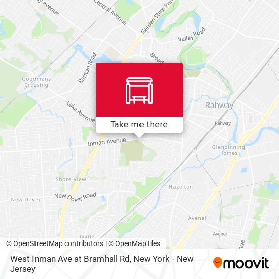 West Inman Ave at Bramhall Rd map