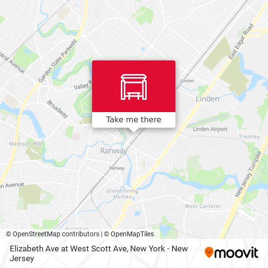 Mapa de Elizabeth Ave at West Scott Ave