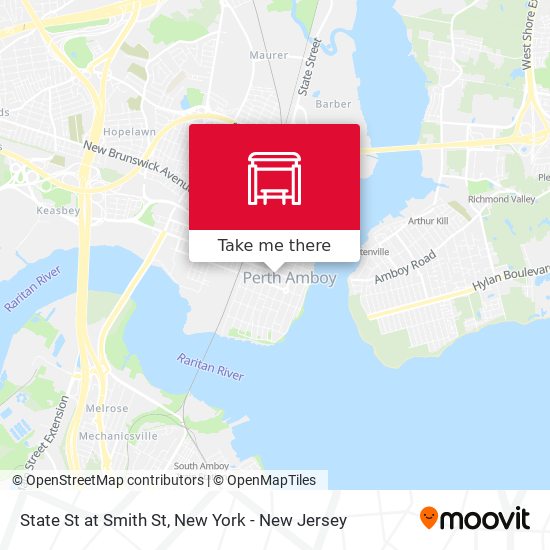 Mapa de State St at Smith St