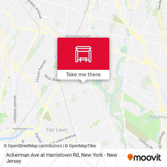 Mapa de Ackerman Ave at Harristown Rd