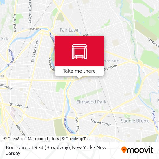 Mapa de Boulevard at Rt-4 (Broadway)