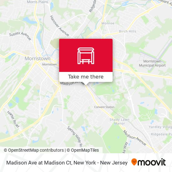 Mapa de Madison Ave at Madison Ct