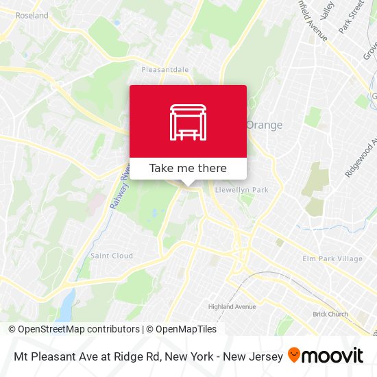 Mt Pleasant Ave at Ridge Rd map