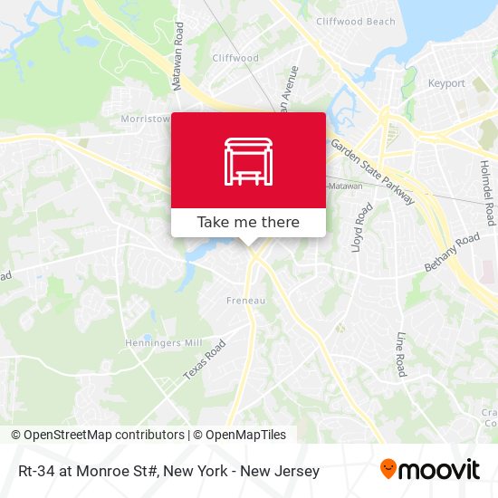 Mapa de Rt-34 at Monroe St#