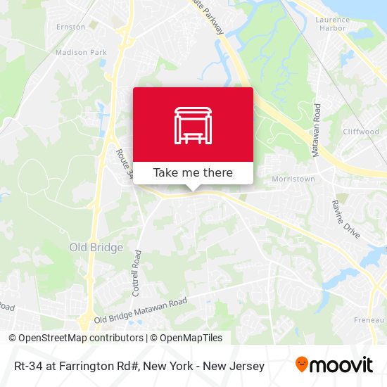 Mapa de Rt-34 at Farrington Rd#