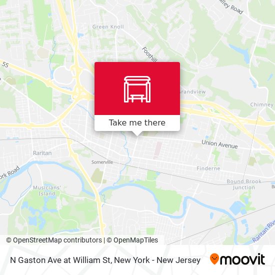 Mapa de N Gaston Ave at William St