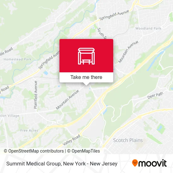 Summit Medical Group map