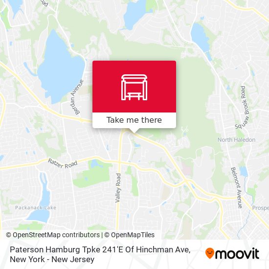 Paterson Hamburg Tpke 241'E Of Hinchman Ave map