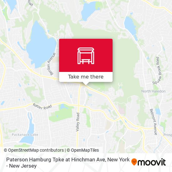 Mapa de Paterson Hamburg Tpke at Hinchman Ave