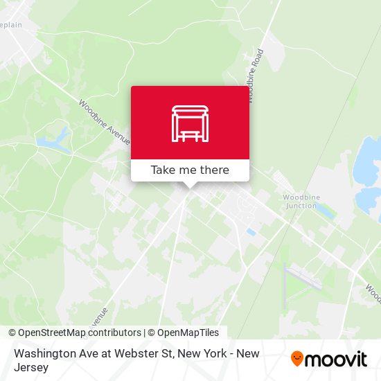 Mapa de Washington Ave at Webster St