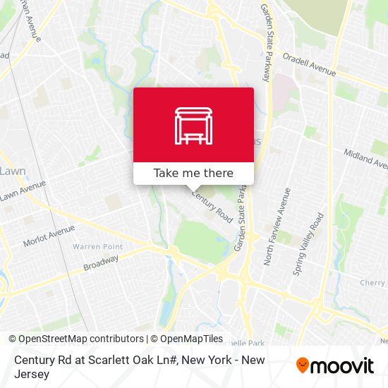 Century Rd at Scarlett Oak Ln# map