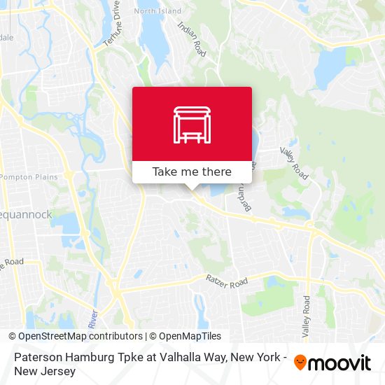 Mapa de Paterson Hamburg Tpke at Valhalla Way