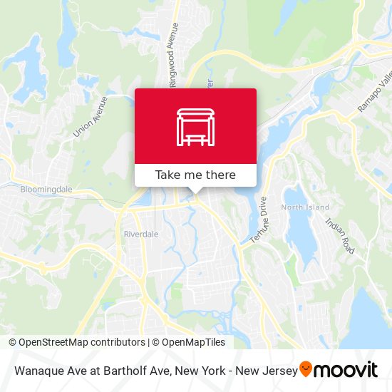 Mapa de Wanaque Ave at Bartholf Ave