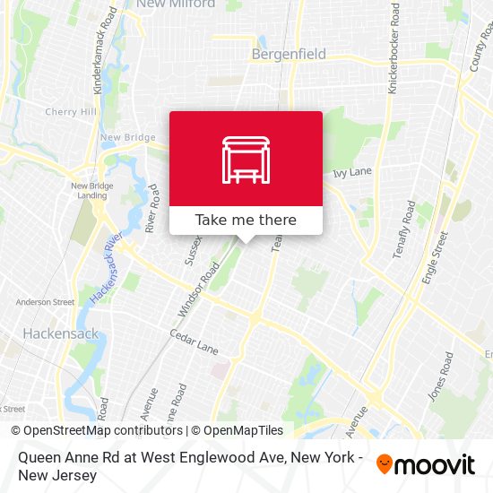 Queen Anne Rd at West Englewood Ave map