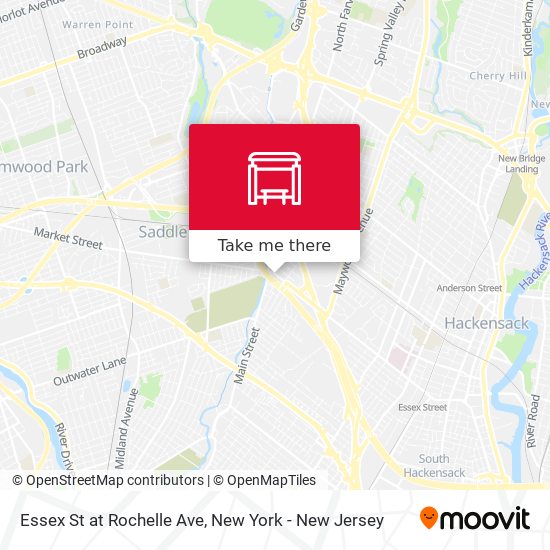 Essex St at Rochelle Ave map