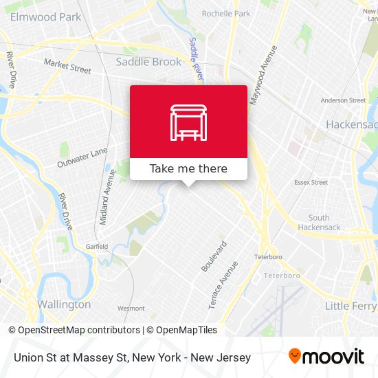 Mapa de Union St at Massey St