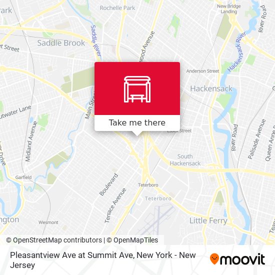 Mapa de Pleasantview Ave at Summit Ave