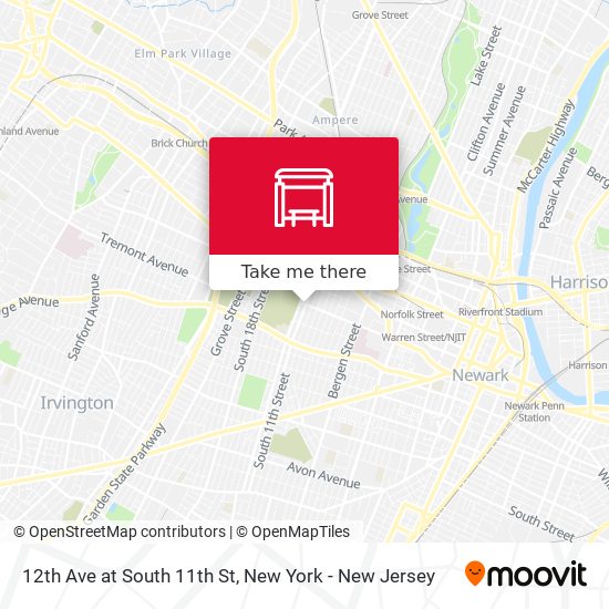 Mapa de 12th Ave at South 11th St
