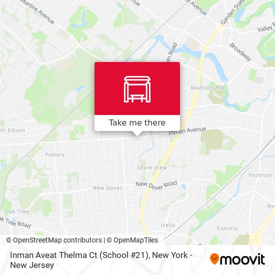 Inman Aveat Thelma Ct (School #21) map