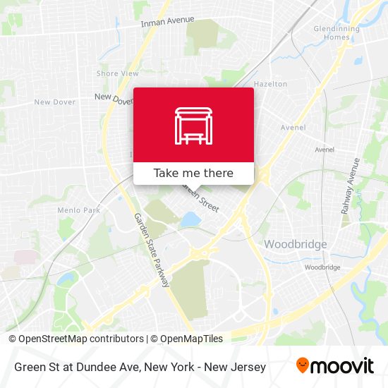 Mapa de Green St at Dundee Ave
