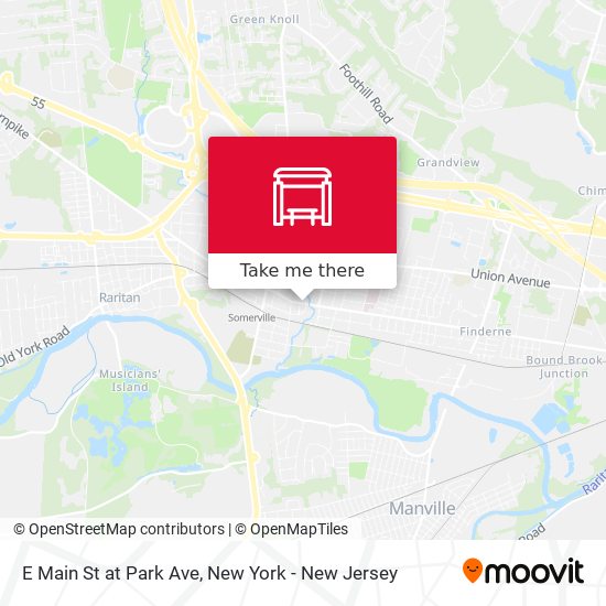 Mapa de E Main St at Park Ave