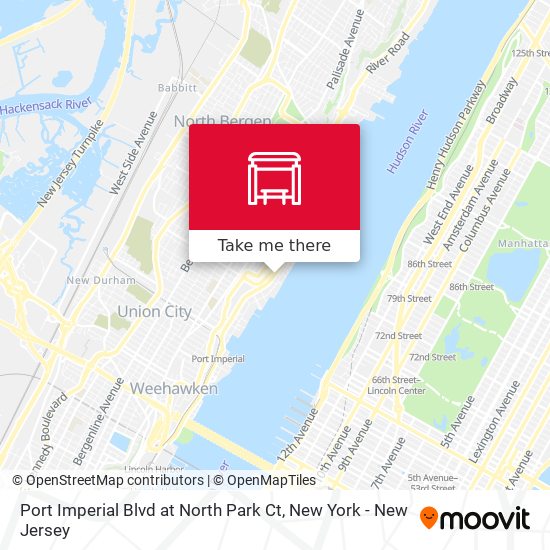 Mapa de Port Imperial Blvd at North Park Ct